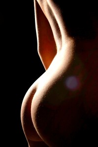Woman_naked_Buttocks